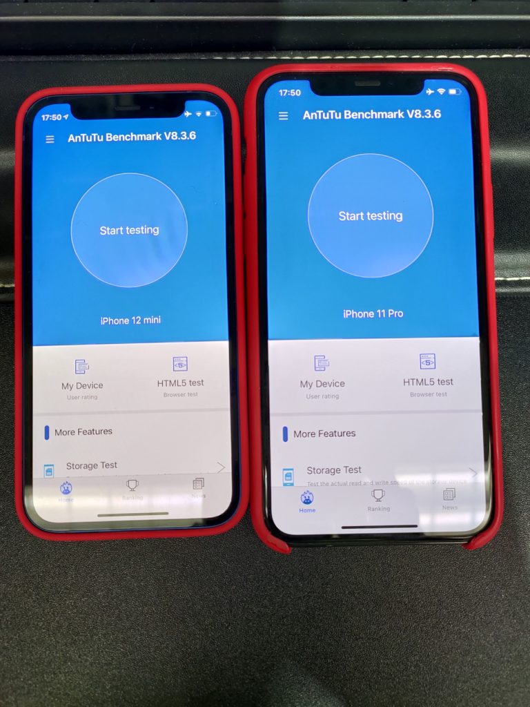 iPhone12mini VS iPhone11PRO対決